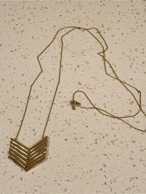 Banana Republic Stacked Chevron Necklace